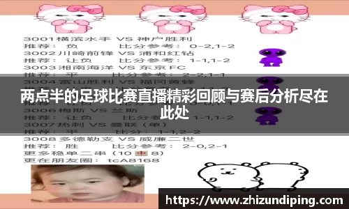 两点半的足球比赛直播精彩回顾与赛后分析尽在此处